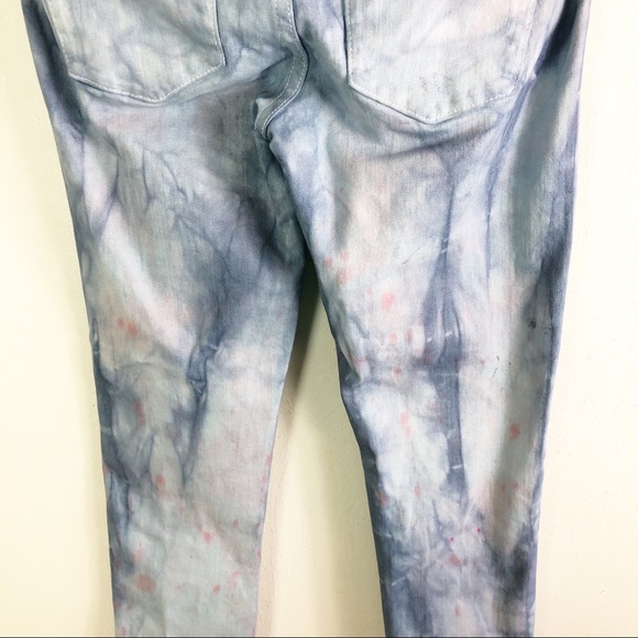 J Crew Factory Matchstick Skinny Jeans 26 Tie Dye - Picture 9 of 11